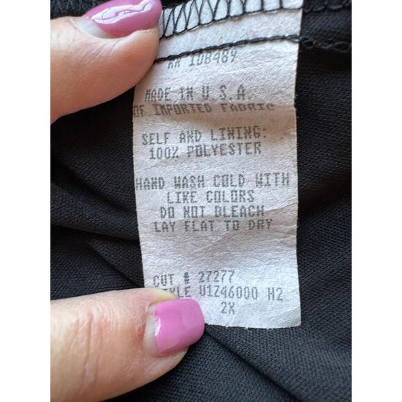 Leopard Print Off Shoulder Maxi Dress Sz 2X Smocked Boho Flowy Summer Beach USA - Picture 5 of 6